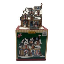 Lemax Christmas Village Pierre's Christmas Building 35504 Lighted 2013 Retired picture