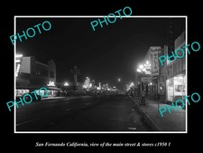 San Fernando California The Main St & Stores c1950 2 Old Large Historic Photo picture
