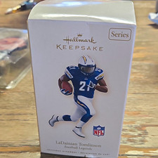 Hallmark Keepsake Football Legends LaDainian Tomlinson NFL Ornament, Handcrafted picture