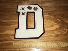 Vintage Letterman Varsity Chenille Patch Letter 