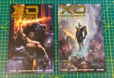 X-O Manowar Unconquered Book One & Two Complete Set TPB Alien Books Cloonan Shar picture