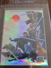 Topps Chrome Star Wars  Jedi A La Kurosawa Refractor #88 picture