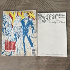 X-Men: The Wedding Album (1994 Marvel) Superman: The Wedding Album #1 (1996, DC) picture