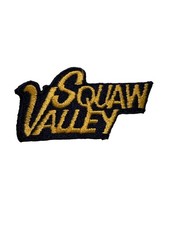 Vintage LAKE TAHOE SQUAW VALLEY TAHOE SQUAW VALLEY Ski Resort Patch RARE NEW picture