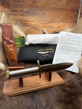 Vintage Randall Model 18-5 1/2 Stainless Steel Leather Sheath Mint Butcher Paper picture