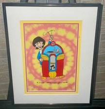 Beatles Ringo Starr Cartoon Hand Painted Cel Rare Nice picture