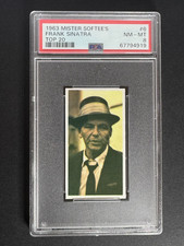 1963 Mister Softee's Top 20 Frank Sinatra #6 PSA 8 picture