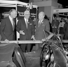Sir William Lyons founder of Jaguar Cars, who officially opene- 1972 Old Photo picture