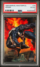 1996 Fleer/SkyBox Marvel Masterpieces Venom #79 PSA Graded Cert 103254056 picture