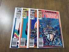 MACHINE MAN #1-4 (All ARE NEWSSTAND EDITION) MARVEL COMICS 1984 SET (4) picture