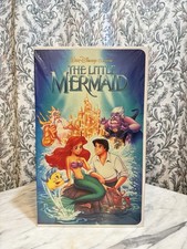 Disney The Little Mermaid Classic VHS Boxed Silk Touch Throw Blanket , 50