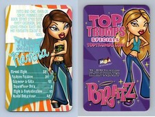 Wildlife Safari Fianna - Bratz 2004 Top Trumps Specials Card picture