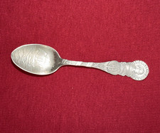 Antique 1893 World’s Columbian Exposition Sterling Silver Spoon picture