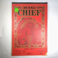 Vintage Big Chief Pencil Tablet 8x12 inches #21849 Lined Paper Springfield MO picture