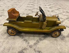 Vintage Antique Style Ford Model T Car Collectible  Wooden picture