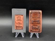 Germania Mint 10 Oz 999.9 Fine Copper Bullion Bar With Serial Number And Box picture