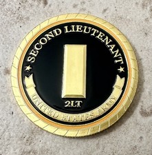 U.S. Army Second Lieutenant 2LT Challenge Coin ·IN STOCK· ·FAST SHIPPING· ·NEW· picture