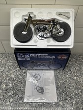 NEW Harley-Davidson 8-Valve Racer Circa 1927 1:10 Scale Die Cast Metal Replica picture