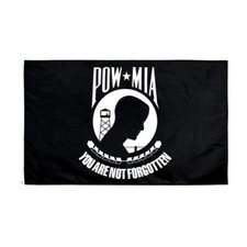 POW MIA You Are Not Forgotten Flag 3ft X 5ft  picture