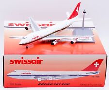 B-Models 1:200 Swissair Boeing B747-200 Diecast Aircraft Jet Model HB-IGB picture
