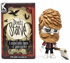 Don't Starve Woody w/ Axe Blind Box Collectable Figure KLEI with bonus picture