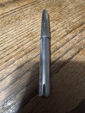 Vintage Parker 51 Chrome/Black Jeweled Cap - Maybe Cigarette Holder?? picture
