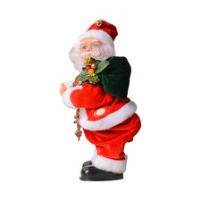 Electric Dancing Santa Claus Twerking Christmas Music Shaking Figurine Decoratio picture