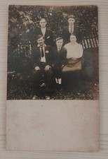 Vintage RPPC West Virginia Family Portrait Postcard Antique WV Photo c1910s  Old picture