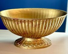 Vintage Italian Florentine Gold Gilt Plastic Decorative Bowl Made In Italy picture