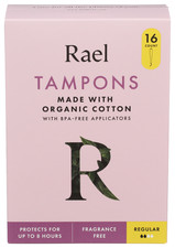Rael Tampons Cotton Org 16 Ea picture