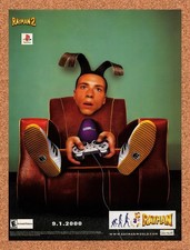2000 Rayman 2 PS1 Original Advertisement / Retro Promo v3 picture