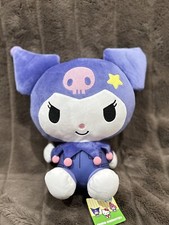 NEW RARE Big Sanrio Kuromi Plush Doll 30cm Eikoh Prize from Japan picture
