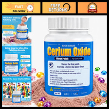 Ultra-Fine Red Cerium Oxide Polish for Rock Tumbling - Final Polishing Grit 1 lb picture
