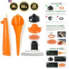 Oil Change Kit Compatible with Harley, Motorcycle Oil Change Funnel picture