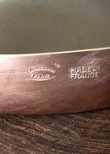 Beautiful Dehillerin Paris 12” Copper Oval Gratin Pan Pot Stainless Lined France picture