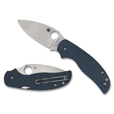 Spyderco Sage 5 Folding Knife CPM SPY27 3in Cobalt Blue G-10 C123GPCBL picture