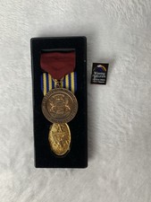 Michigan Military Veterans Affairs Medal National Sojourners Masonic Cased Set picture