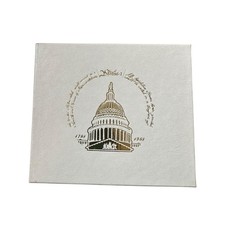 1788-1988 We The People Of American White House Christmas New In Box picture