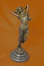 Persian Goddess by Renown Italian Artist Aldo Vitaleh Bronze Sculpture Hot Cast picture