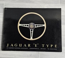 Jaguar E Type 3.8 1961 Early 1st Edition Sales Brochures 1963 Dutch Price Guide  picture
