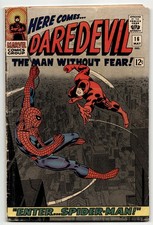 Daredevil #16 Marvel Comics Spider-Man 1966 Silver Age picture