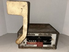 Vintage NYC Taxi Fare Meter Rockwell Mfg Co. Ohmer 1960s Era New York City Cab picture