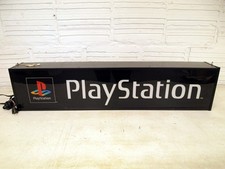 Vintage Official PlayStation PS1 Promotional Promo Light Up Store Display Sign picture