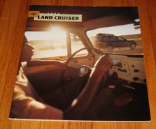 Original 2000 Toyota Land Cruiser Deluxe Sales Brochure Catalog picture
