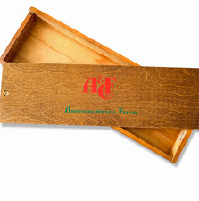 Vintage Abercrombie & Fitch A&F | Mid-Century Wooden Sporting Goods Box picture