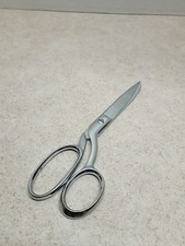 VTG Italy Chrome Plated Sewing Scissors Shears 7