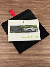 Original Porsche factory sales brochure for the 2010 Porsche Boxster Spyder picture