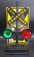 Hayes 15887 Railroad Train / Track Crossing Sign With Flashing Lights  picture