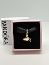 Disney x Pandora Princess Aurora Crown Dangle Charm Sleeping Beauty picture