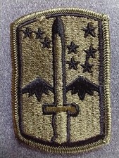 Army Patch: 172nd Infantry Brigade - OCP Subdued Green Military Badge  picture